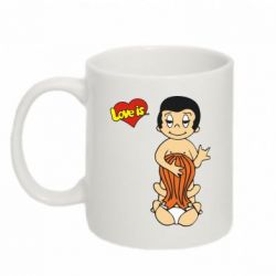 Чашка 320ml Love is... Sex :)-PrintSalon Чашка 320ml Love is... Sex :)