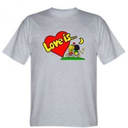 Мужская футболка Stedman Love is... - PrintSalon