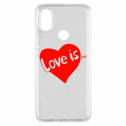 Чехол для Xiaomi Mi A2 Love is... - PrintSalon
