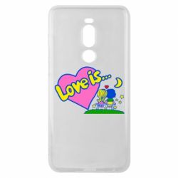 Чехол для Meizu Note 8 Love is... - PrintSalon