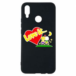 Чехол для Huawei P Smart Plus 2018 Love is...-PrintSalon Чехол для Huawei P Smart Plus 2018 Love is...