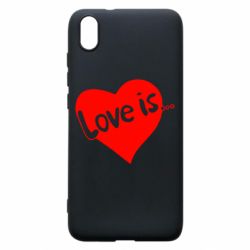 Чехол для Xiaomi Redmi 7A Love is... - PrintSalon