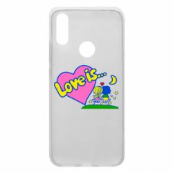 Чехол для Xiaomi Redmi 7 Love is... - PrintSalon