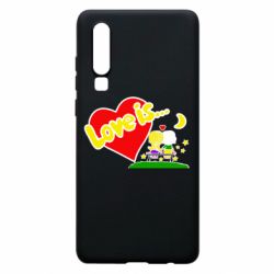 Чехол для Huawei P30 Love is... - PrintSalon