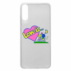 Чехол для Samsung A70 Love is... - PrintSalon