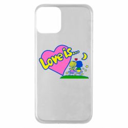 Чехол для iPhone 11 Love is... - PrintSalon