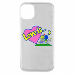 Чехол для iPhone 11 Pro Love is... - PrintSalon
