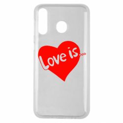 Чехол для Samsung M30 Love is... - PrintSalon