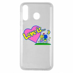 Чехол для Samsung M30 Love is... - PrintSalon