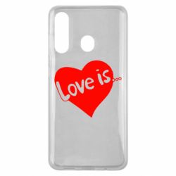 Чехол для Samsung M40 Love is... - PrintSalon