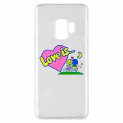 Чехол для Samsung S9 Love is... - PrintSalon