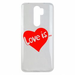 Чехол для Xiaomi Redmi Note 8 Pro Love is... - PrintSalon