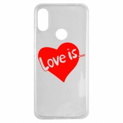 Чехол для Xiaomi Redmi Note 7 Love is... - PrintSalon