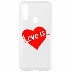 Чехол для Oppo A31 Love is... - PrintSalon