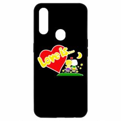 Чехол для Oppo A31 Love is... - PrintSalon