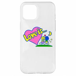 Чехол для iPhone 12 Pro Max Love is... - PrintSalon