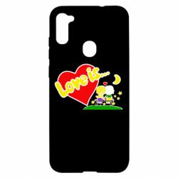 Чехол для Samsung A11/M11 Love is... - PrintSalon