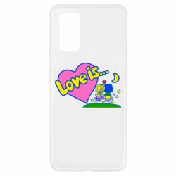 Чехол для Samsung A32 4G Love is... - PrintSalon