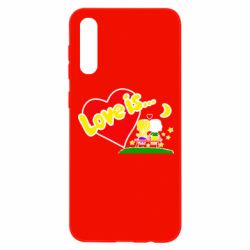 Чехол для Samsung A50 Love is... - PrintSalon