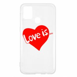 Чехол для Samsung M31 Love is... - PrintSalon