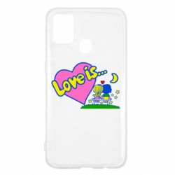 Чехол для Samsung M31 Love is... - PrintSalon