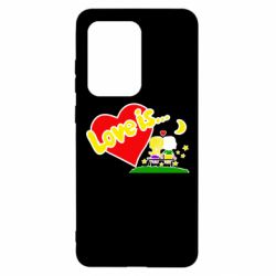 Чехол для Samsung S20 Ultra Love is... - PrintSalon