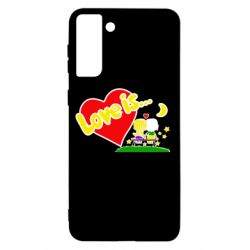 Чехол для Samsung S21+ Love is... - PrintSalon