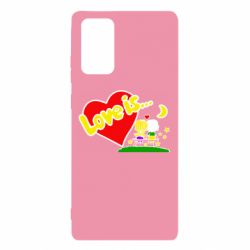 Чехол для Samsung Note 20 Love is... - PrintSalon