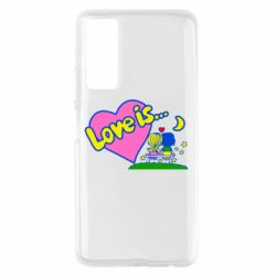 Чехол для Huawei P Smart 2021 Love is... - PrintSalon
