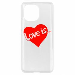 Чехол для Xiaomi Mi11 Love is... - PrintSalon