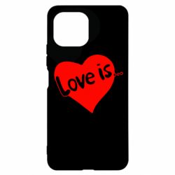 Чехол для Xiaomi Mi11 Lite Love is... - PrintSalon