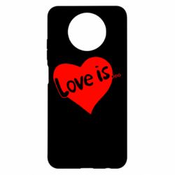 Чехол для Xiaomi Redmi Note 9 5G/Redmi Note 9T Love is... - PrintSalon
