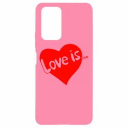 Чехол для Xiaomi Redmi Note 10 Pro Love is... - PrintSalon