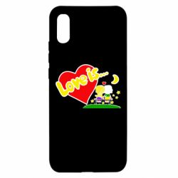 Чехол для Xiaomi Redmi 9a Love is... - PrintSalon