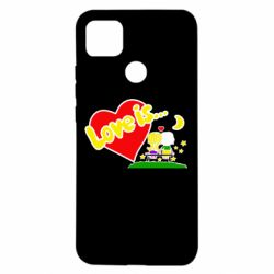 Чехол для Xiaomi Redmi 9c Love is...-PrintSalon Чехол для Xiaomi Redmi 9c Love is...