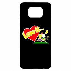 Чехол для Xiaomi Poco X3 Love is... - PrintSalon