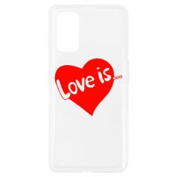 Чехол для Realme 7 Pro Love is... - PrintSalon