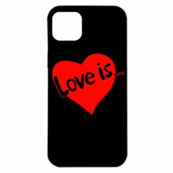 Чехол для iPhone 14 Plus Love is... - PrintSalon