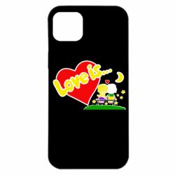 Чехол для iPhone 14 Plus Love is... - PrintSalon
