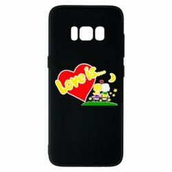 Чехол для Samsung S8 Love is... - PrintSalon