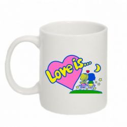 Чашка 320ml Love is...-PrintSalon Чашка 320ml Love is...