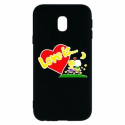 Чехол для Samsung J3 2017 Love is... - PrintSalon