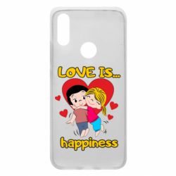Чехол для Xiaomi Redmi 7 Love is...happyness - PrintSalon