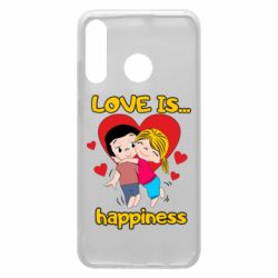 Чехол для Huawei P30 Lite Love is...happyness - PrintSalon