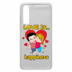 Чехол для Huawei P30 Love is...happyness - PrintSalon