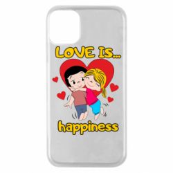 Чехол для iPhone 11 Pro Love is...happyness - PrintSalon