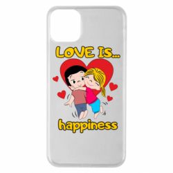 Чехол для iPhone 11 Pro Max Love is...happyness - PrintSalon