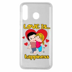 Чехол для Samsung M30 Love is...happyness - PrintSalon