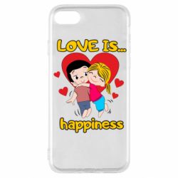 Чехол для iPhone SE 2020 Love is...happyness - PrintSalon