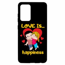 Чехол для Samsung A52 5G Love is...happyness - PrintSalon